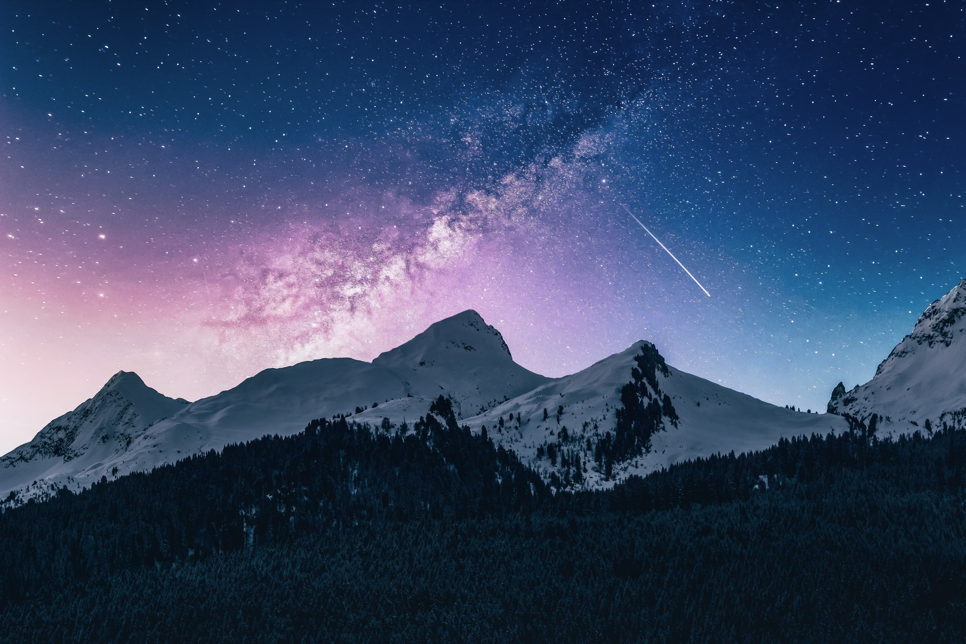 Background image of a mountain landscape